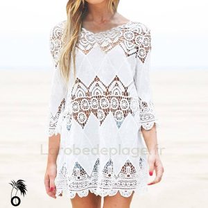 Robe de plage dentelle Gladie