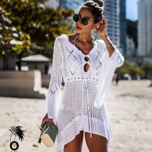 Robe de plage tricotée Coralie