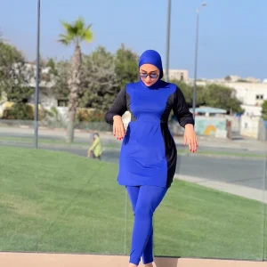Burkini 3 pièces – Chic & Minimaliste pour un Été Actif