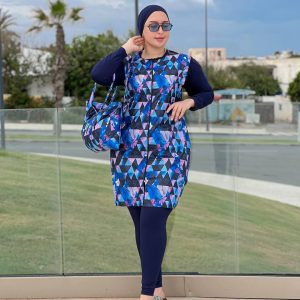 Burkini 5 pièces – Élégance & Confort pour l'Été