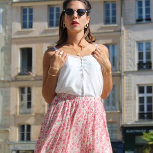 Jupe plissée Isha