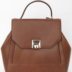 Sac à dos Florence en cuir camel