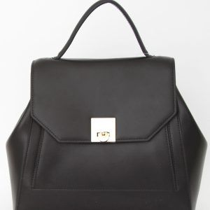 Sac à dos Florence en cuir noir