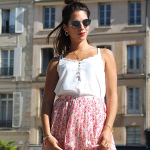 Top caraco Annie – blanc