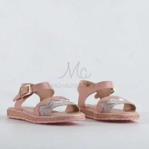 Chloé – Sandales fille en Rose