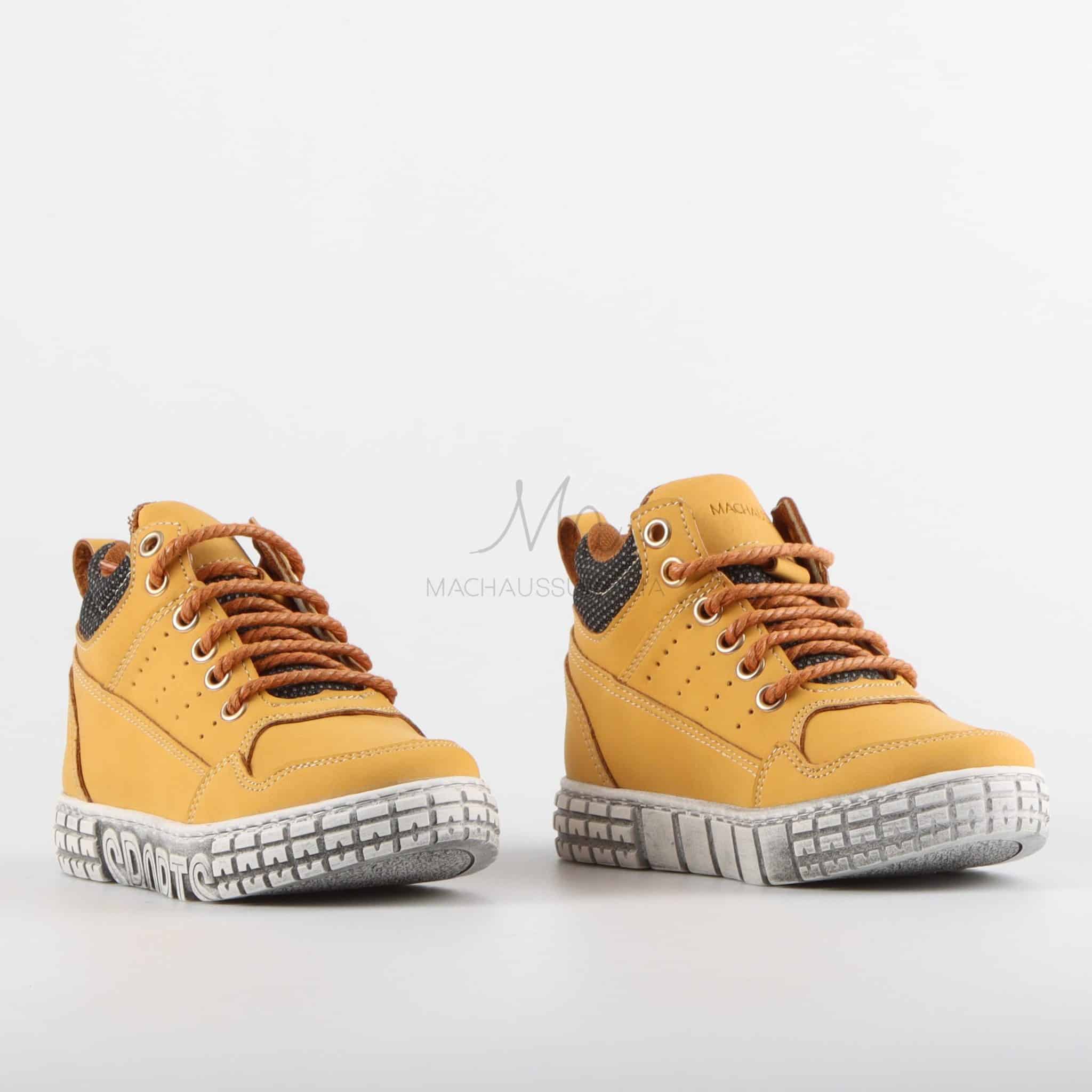 OHIO – Baskets Enfant en Moutarde