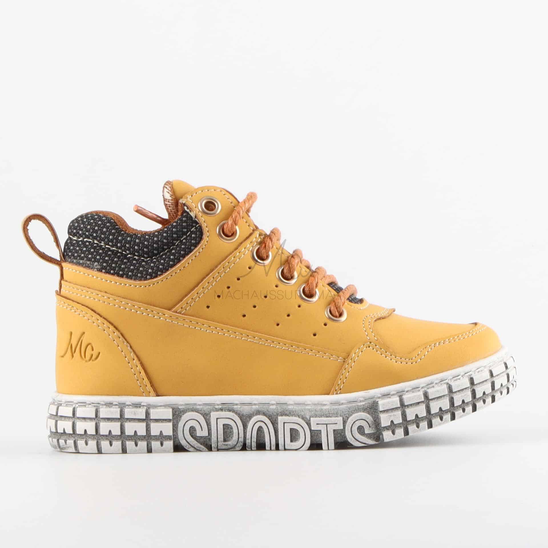 OHIO – Baskets Enfant en Moutarde – Image 2