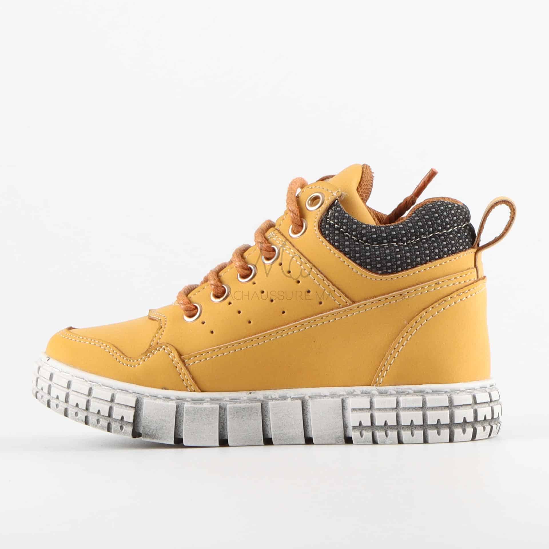 OHIO – Baskets Enfant en Moutarde – Image 4