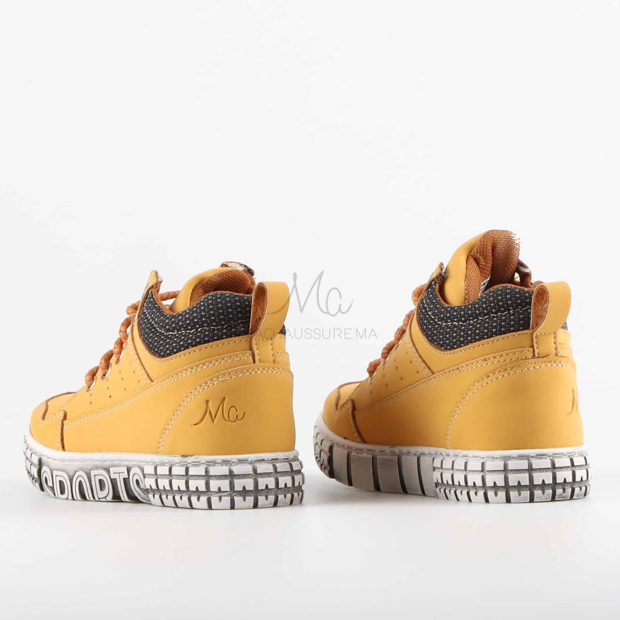 OHIO – Baskets Enfant en Moutarde – Image 3