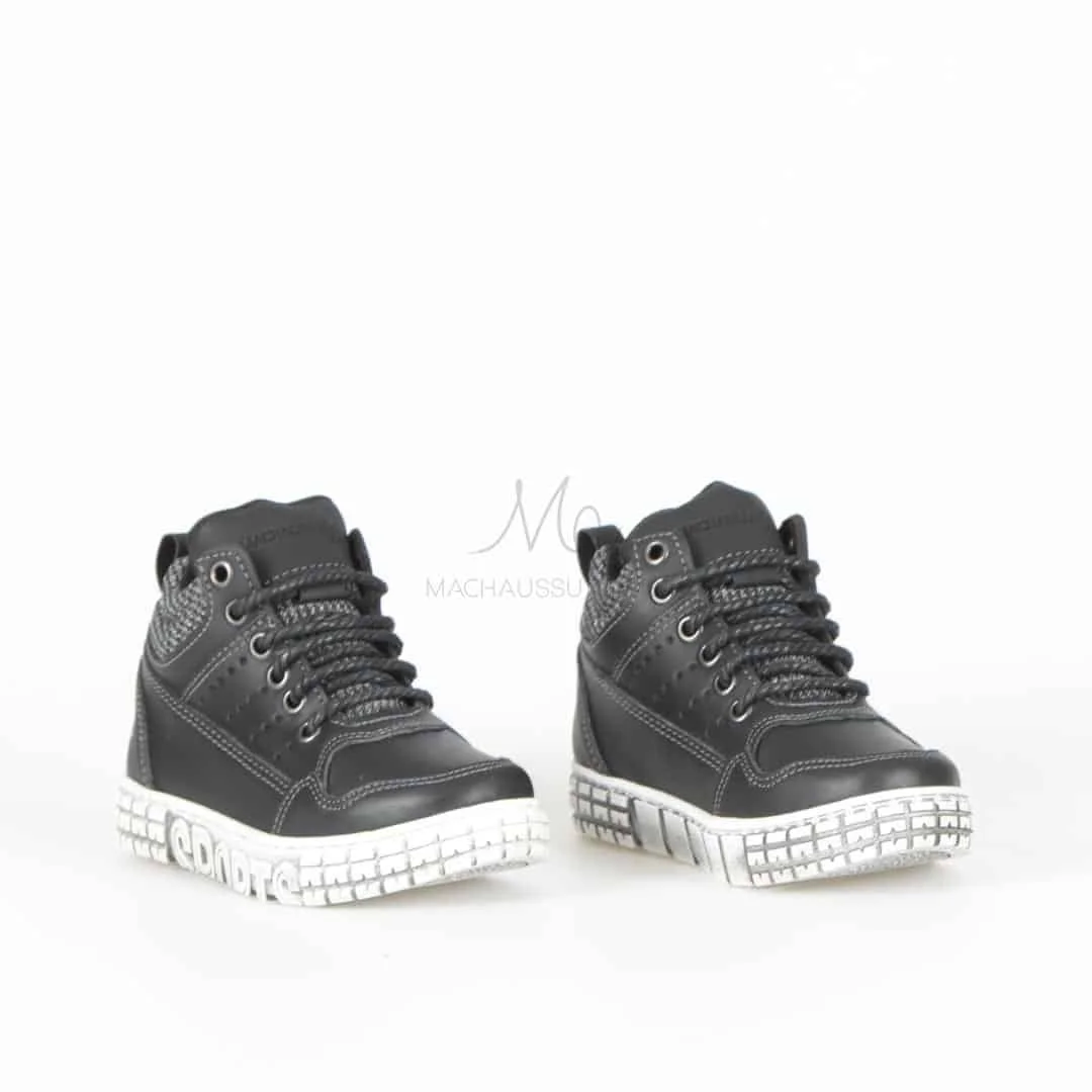 OHIO – Baskets Enfant en Noir