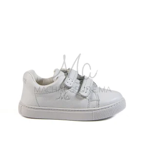 Giovanni – Baskets Enfants en Blanc
