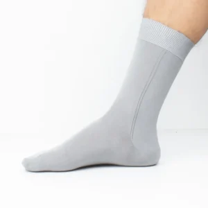 Chaussette Gris en coton