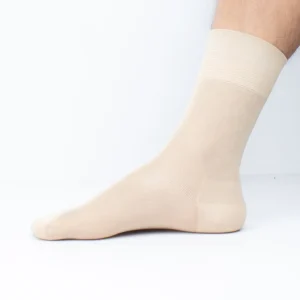 chaussette Beige fil d&rsquo;Écosse