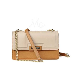 Sacra  – Sac à main en Marron-Kaki