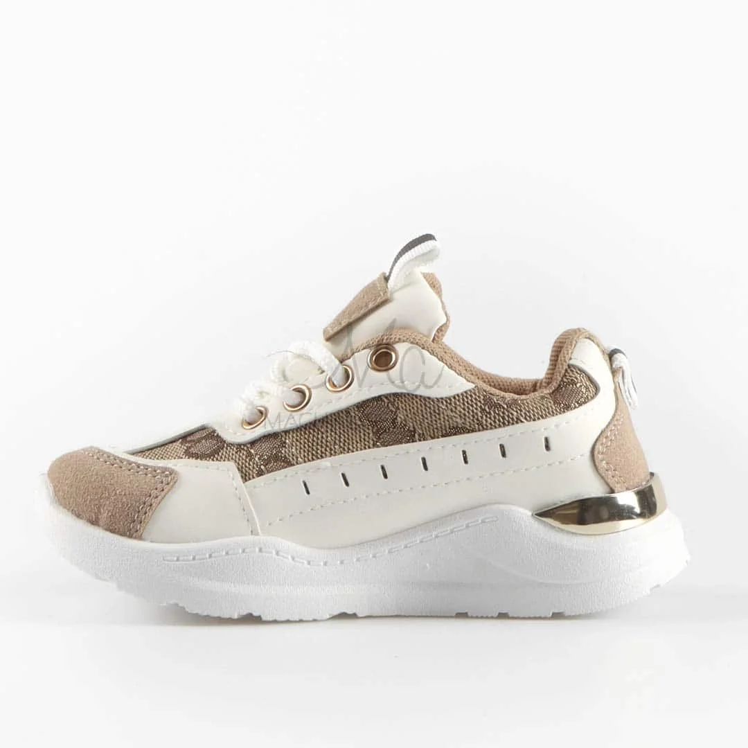 Fariza – Baskets Enfant fille en Blanc – Image 4