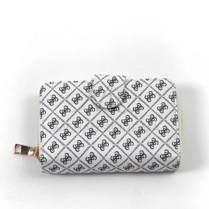 Monogramme – Portefeuille en Blanc