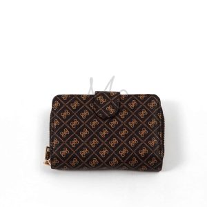 Monogramme – Portefeuille en Coffee