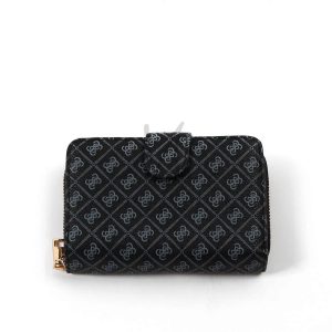 Monogramme – Portefeuille en Noir