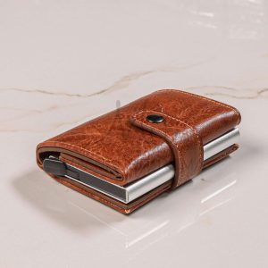 Portatif – Portefeuille en Marron