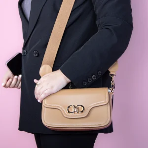 Roisin  – Sac à main en Camel