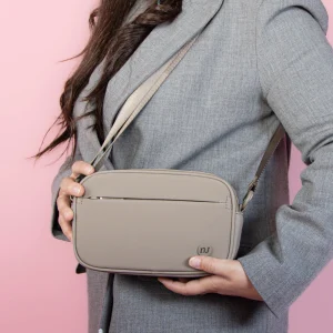 Aberkan  – Sac à main en Taupe