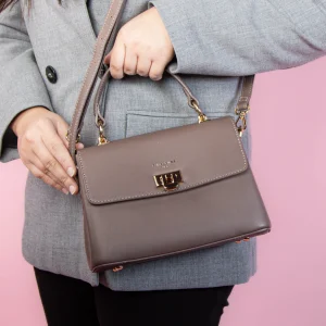 CYTHERIS  – Sac à main en Taupe