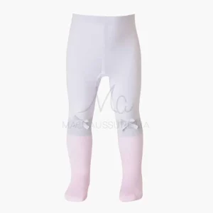 Collants pour bébé en coton en Blanc