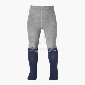 Collants pour bébé en coton en Bleumarine