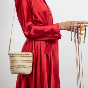 Bandoulière Charo Cordon Beige - Longuer 105 cm