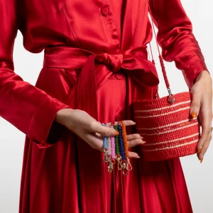 Bandoulière Charo Cordon Rouge - Longuer 105 cm