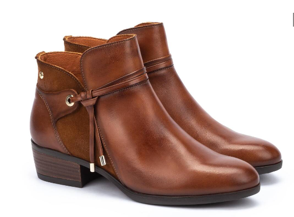 Bottines femme cuir, petit talon, marron PIKOLINOS DAROCA – Image 4