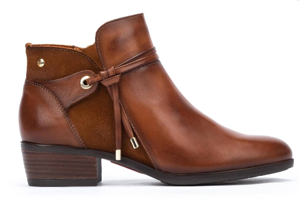 Bottines femme cuir, petit talon, marron PIKOLINOS DAROCA – Image 5