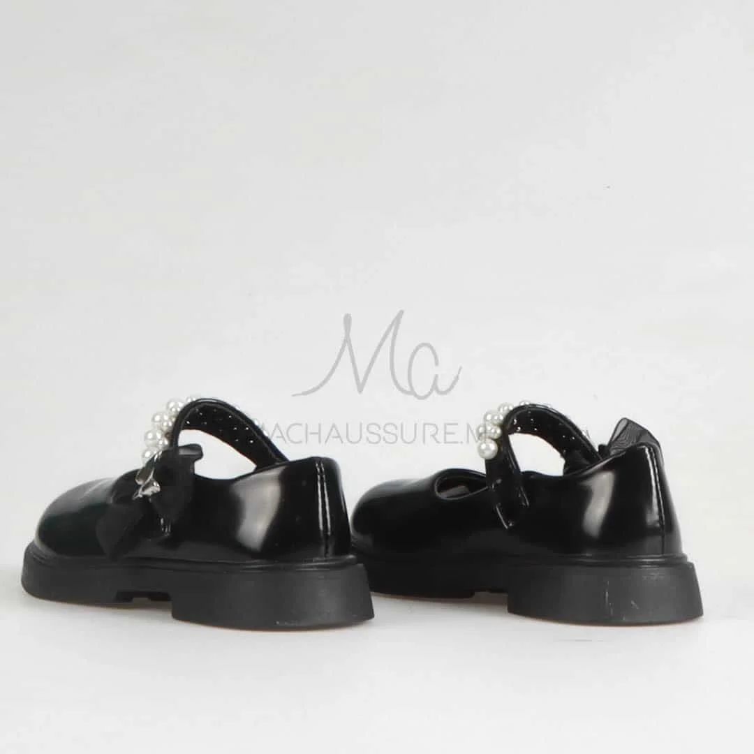 Ivar – Ballerines pour fille en Noir – Image 4