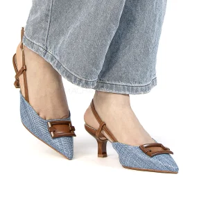 Caprisa – Escarpins demi talon en Bleu