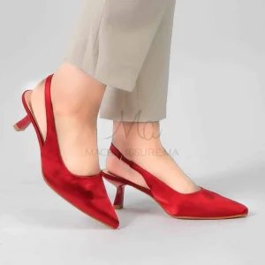 Béryl – Escarpins femmes en Rouge