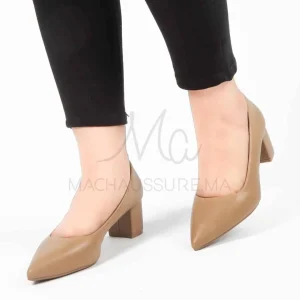 Belle – Escarpins Femmes en Kaki