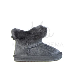 Claude – Bottines Fille en Noir