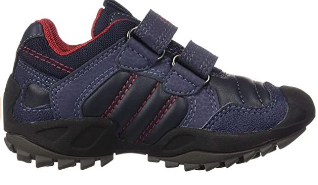 GEOX Savage baskets garçon bout et talon protégés Coloris bleu / rouge – Image 7