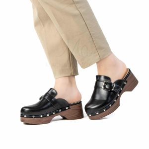 SoftWalk – Sabots Femmes en Noir