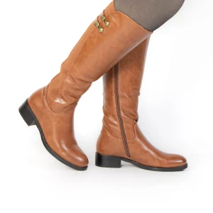 MARY – Bottes Femmes en Tabac