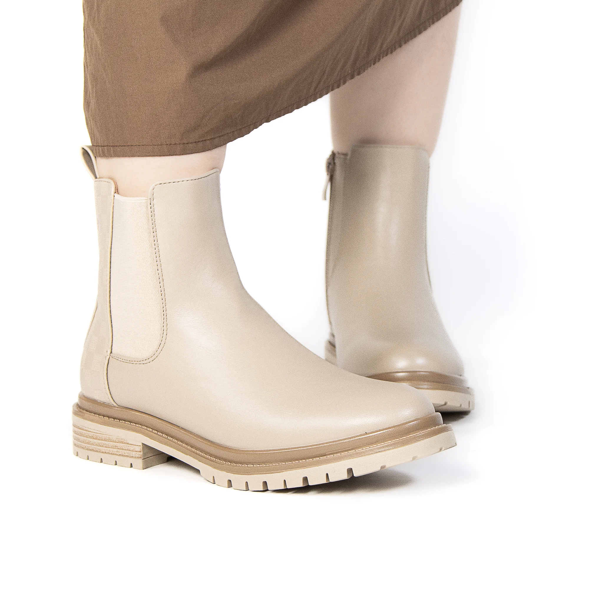 YANTI – Bottines femmes en Kaki – Image 7