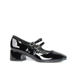 CENDRILLON – Escarpins demi talon en Noir