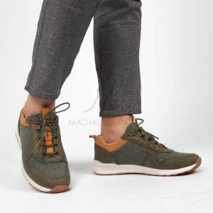 Ascent – Baskets Hommes confortables en Vert