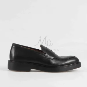 CHAUSSURES DE VILLE HOMMES 100% Cuir en Noir