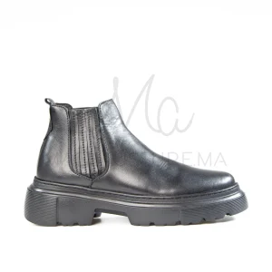Anton – Boots Hommes en Noir