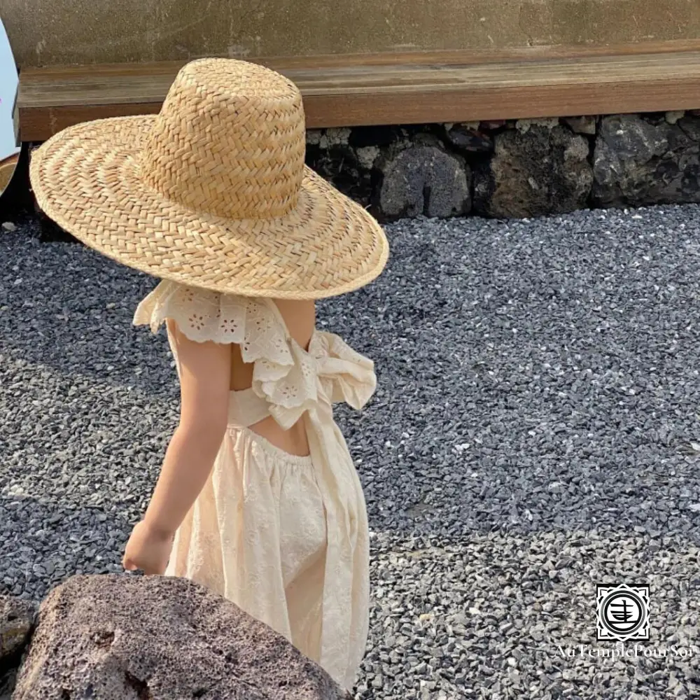 Barboteuse "Sakura": Combinaison Florale pour Filles – Image 4