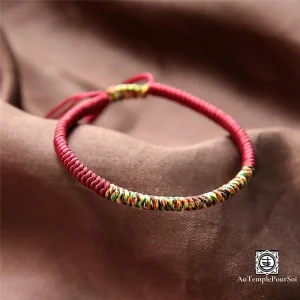 "Gardien de Chance" Bracelet porte-bonheur en corde tressé
