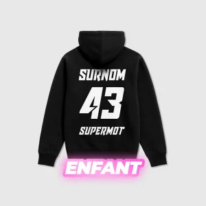 Hoodie ENFANT Sweat à Capuche PERSONNALISÉ