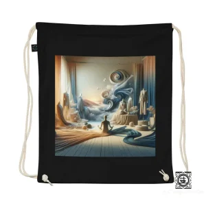 "L'Atelier de Soi" Sac à cordon en coton biologique