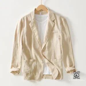 Veste en Lin Élégance Homme – Confort Léger et Style Naturel